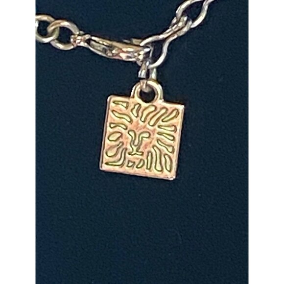 Anne Klein Vintage Faux Turquoise Pearl & Citrine Glass Stone Necklace Set - Picture 8 of 15